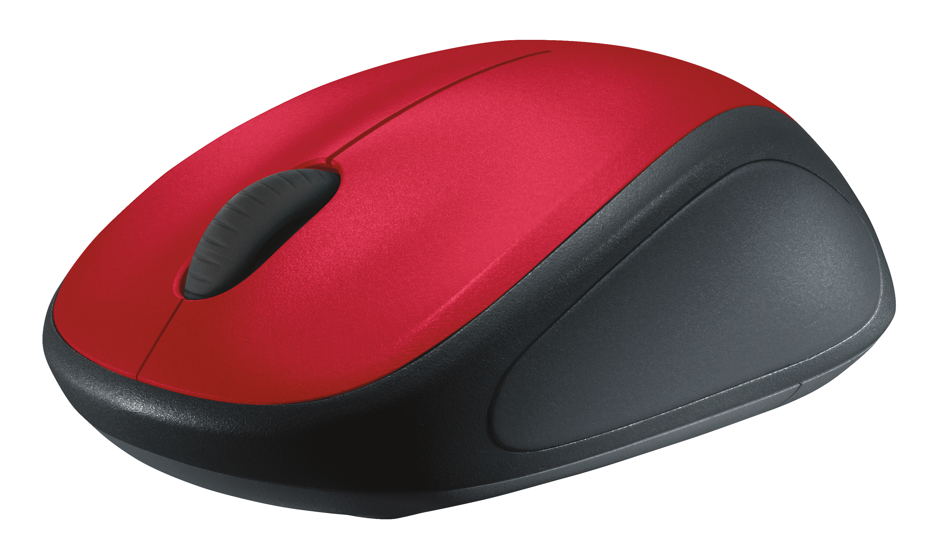 Logitech M235 Bežični optički miš Za levoruke i desnoruke, Crno-crveni