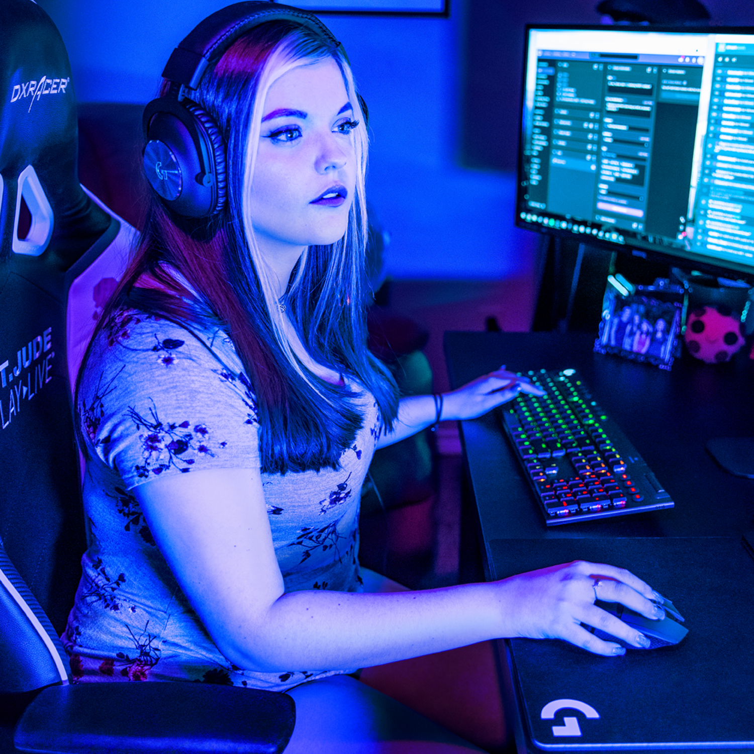Logitech G Pro X Slušalice sa mikrofonom Trake preko glave 3,5 mm konektor, Crne