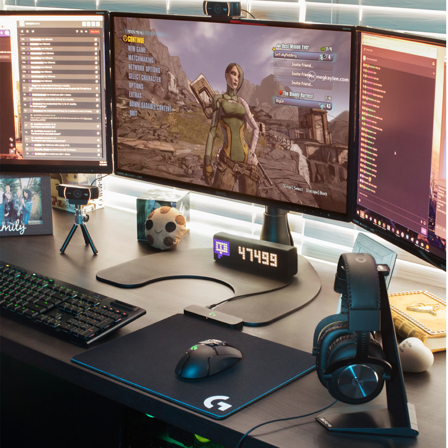 Logitech G Pro X Slušalice sa mikrofonom Trake preko glave 3,5 mm konektor, Crne