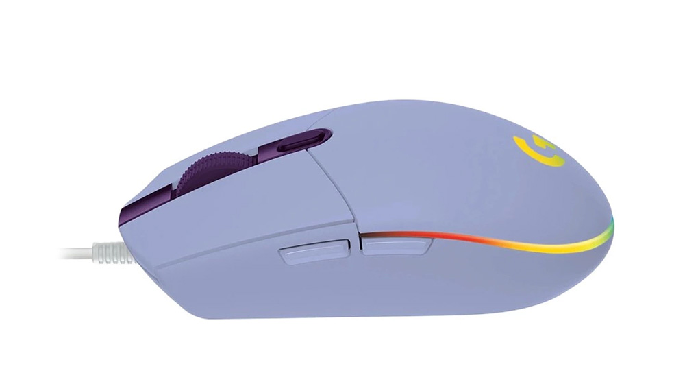 Logitech G102 Gejmerski miš, Ljubičasti