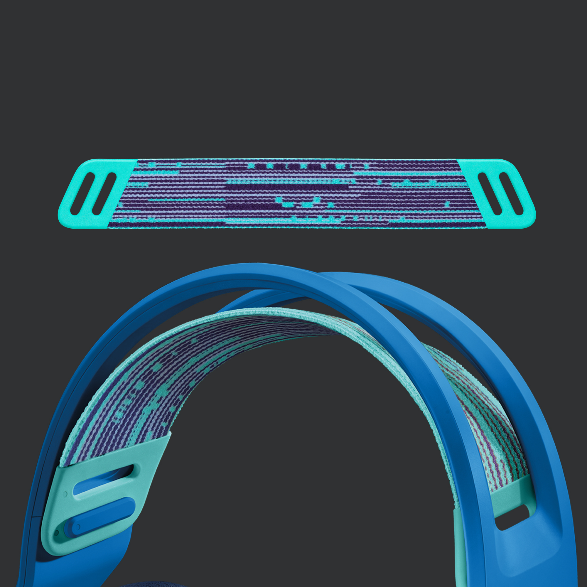 Logitech G733 Lightspeed Wireless RGB Gaming Headset, Blue