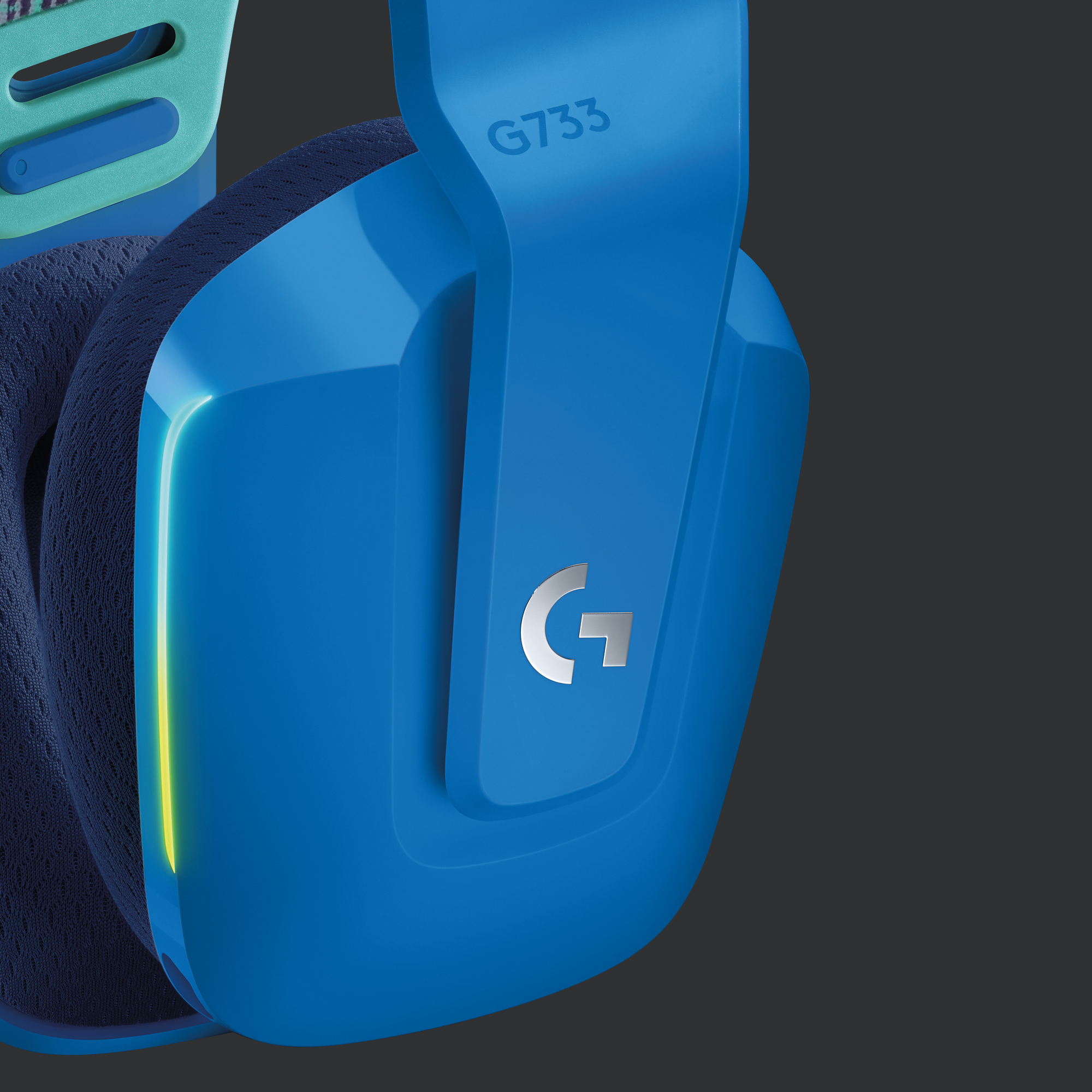Logitech G733 Lightspeed Wireless RGB Gaming Headset, Blue