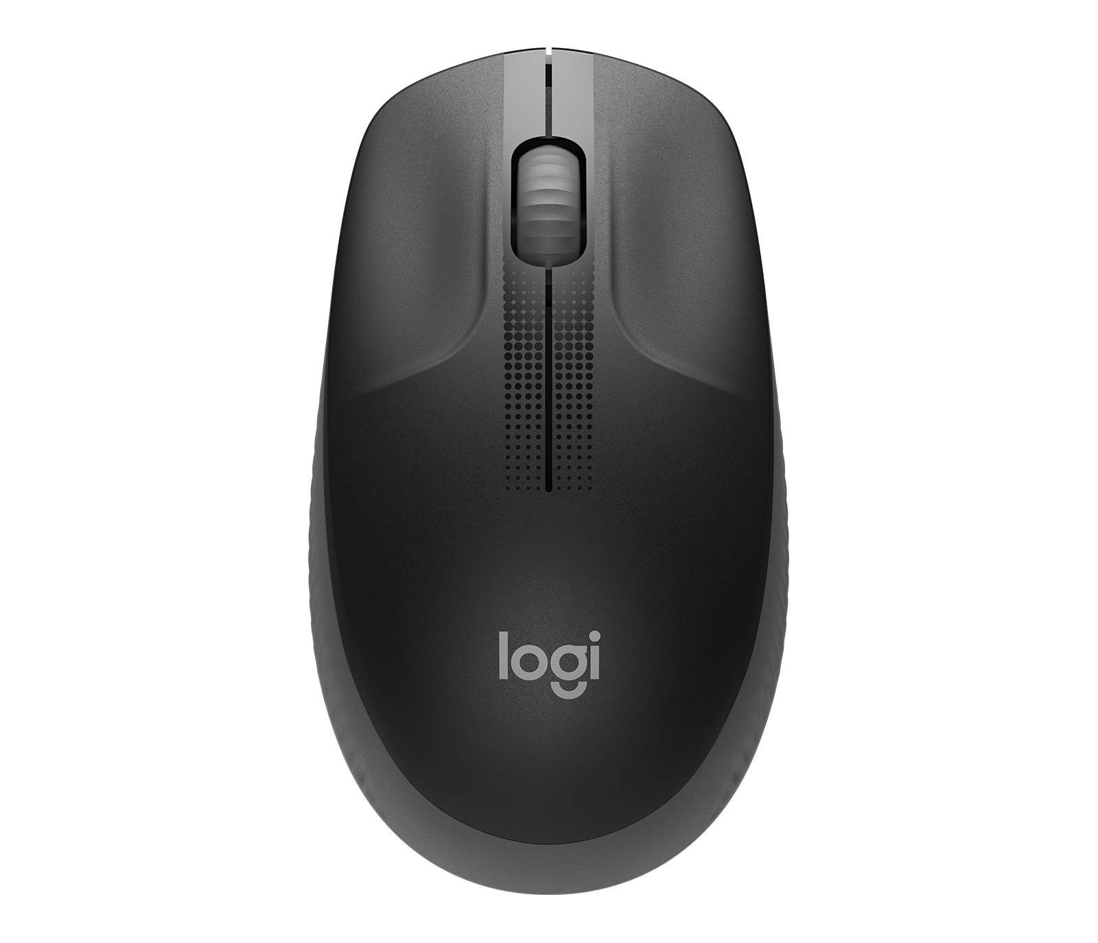 Logitech M190 Full Size Wireless Mouse Charcoal