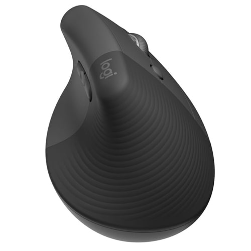 Logitech Lift Vertical Ergonomic Miš, Sivi