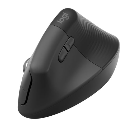 Logitech Lift Vertical Ergonomic Miš, Sivi