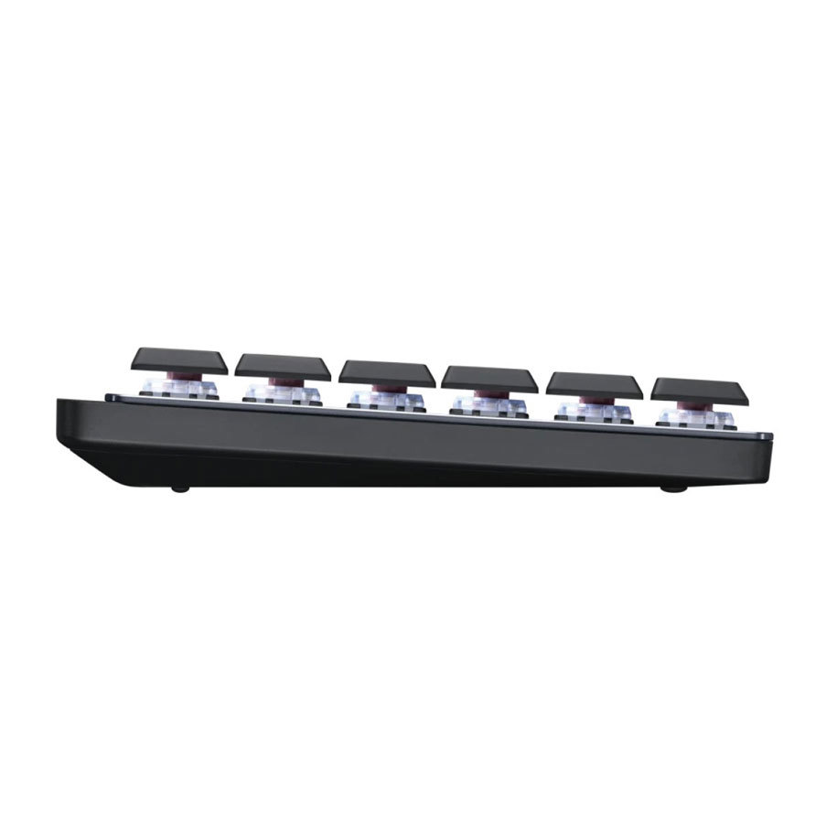 Logitech MX Mini Minimalistic Bežična mehanička tastatura, Crna
