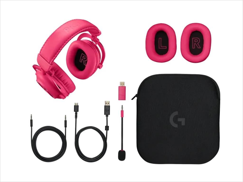 Logitech G PRO X 2 Wireless Lightspeed Gaming Headset Pink