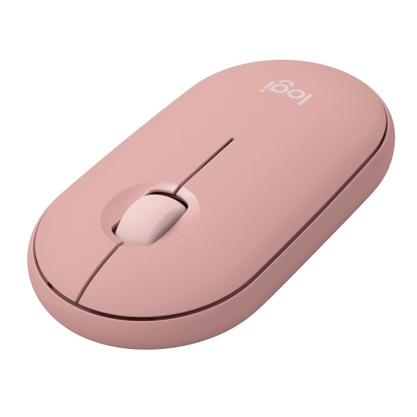 Logitech M350s Miš Pebble 2, Roze