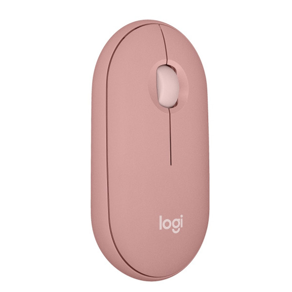 Logitech M350s Miš Pebble 2, Roze