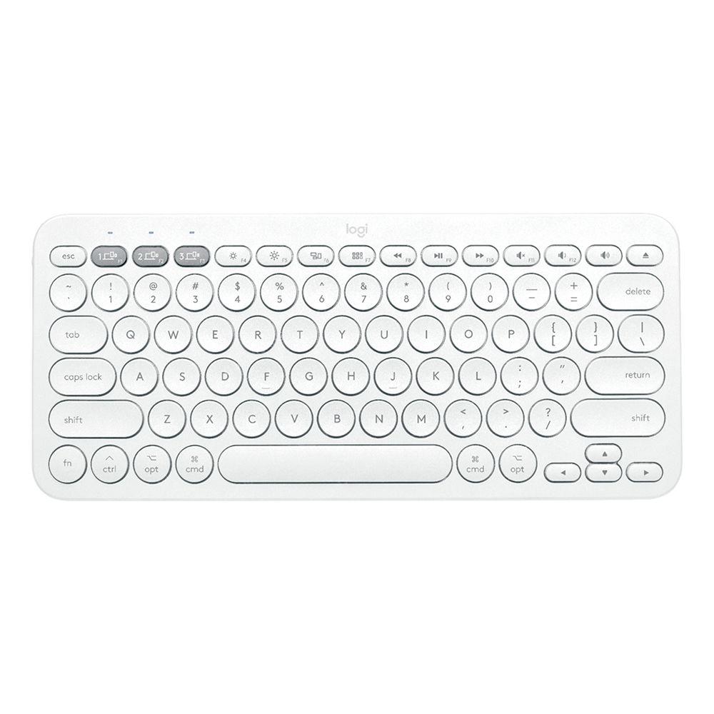 Logitech K380s Pebble Keys 2 Tonal White