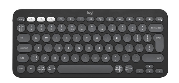Logitech K380s Pebble Keys 2 Tonal Graphite