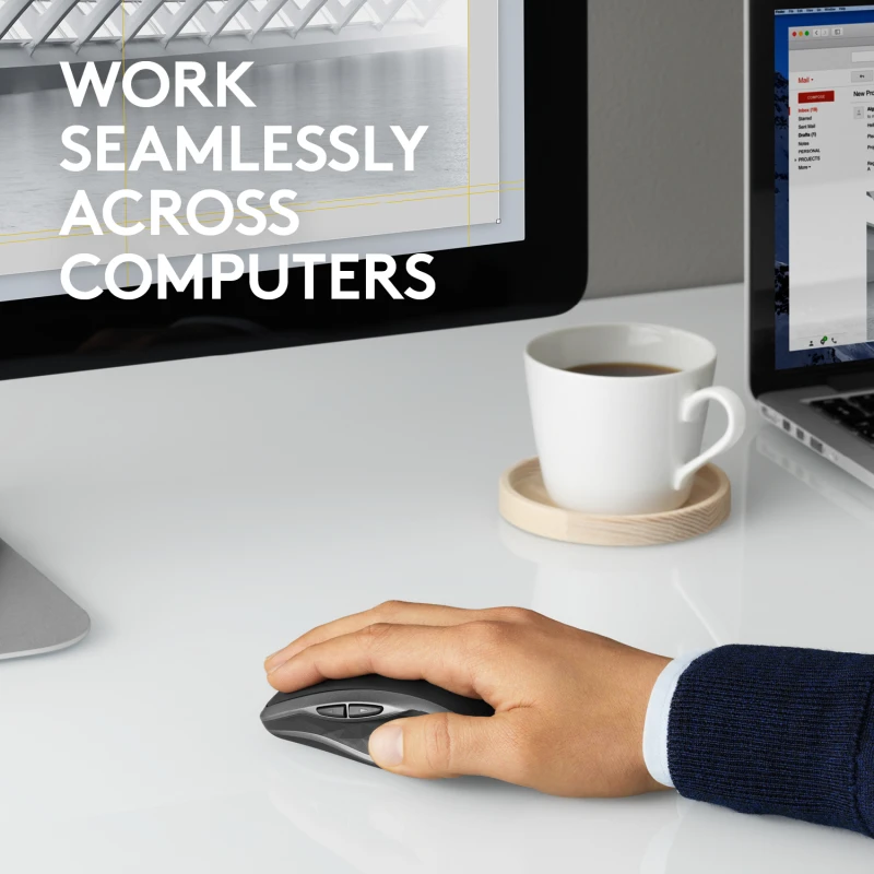 Logitech MX Anywhere 2S Bežični miš 4000 dpi, Crni