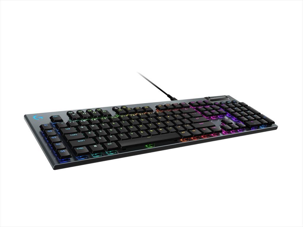 Logitech G G915Ks Lightspeed Vireless Rgb Gl Tactile Carbon V/Bluetooth 920-012676