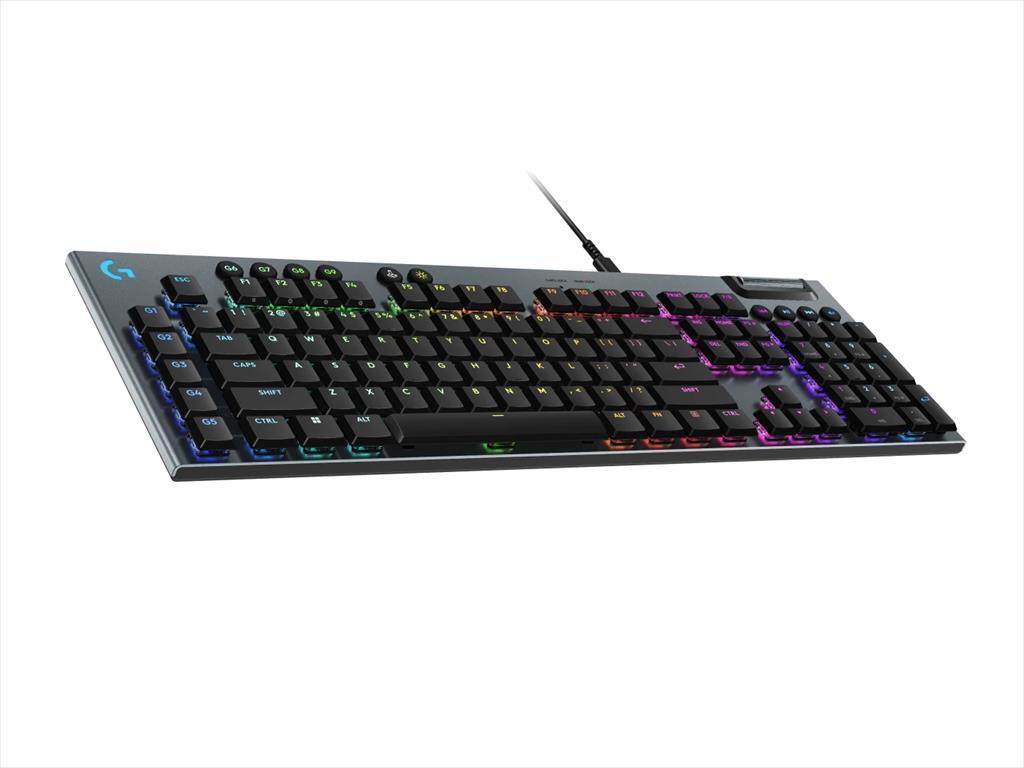 Logitech G G915Ks Lightspeed Vireless Rgb Gl Tactile Carbon V/Bluetooth 920-012676