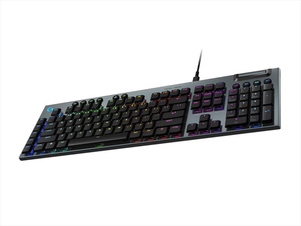 Logitech G G915Ks Lightspeed Vireless Rgb Gl Tactile Carbon V/Bluetooth 920-012676