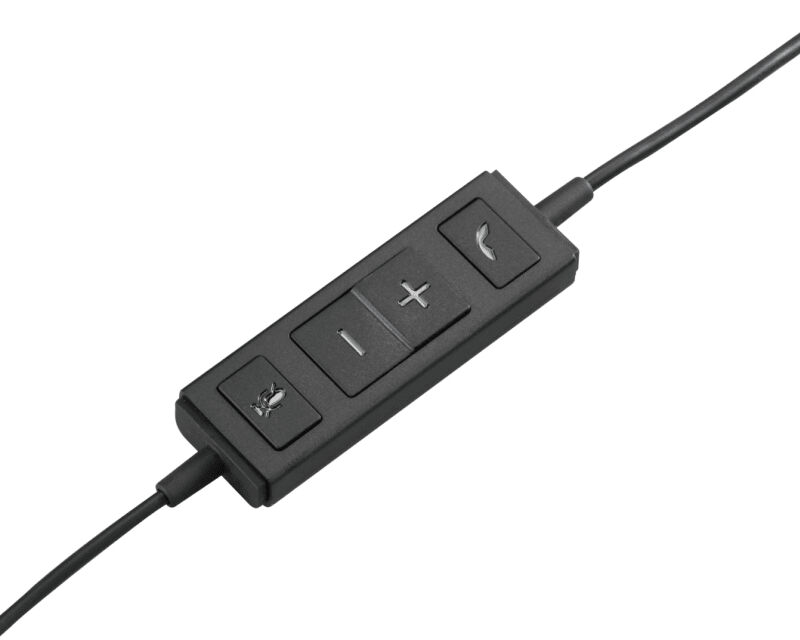 Logitech H570e Stereo Slušalice Teams Version Žične USB-C, Crne