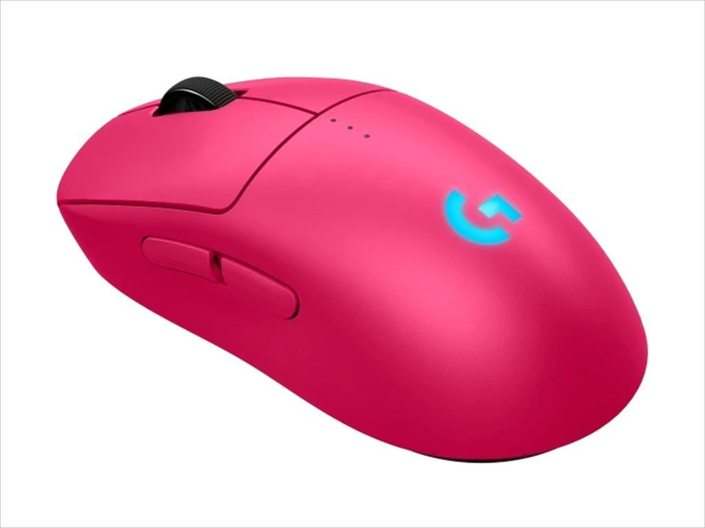 Logitech G 910-007309 bežični miš USB G Pro 2 Brzina svetlosti Lightsinc Rgb Hero 2 senzor Lightforce prekidači, Roze