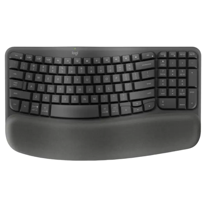 Logitech Wave Keys + Lift Combo Set bežična tastatura i miš 4000 DPI US, Tamnosivi
