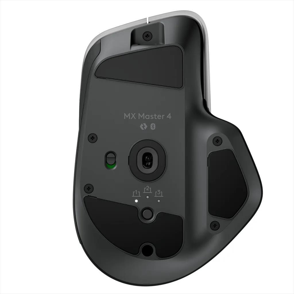 Logitech G 910-007562 bezicni mis MX Master 4 USB Bluetooth za više uređaja grafit, Grafit