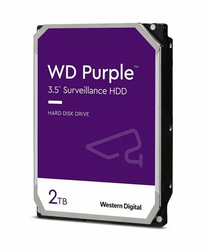 Hard disk 2TB SATA3 Western Digital Caviar 64MB WD23PURZ Purple