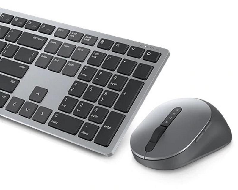 Dell KM7321W Premier Set tastatura + miš Wireless Multi-Device YU, Siva