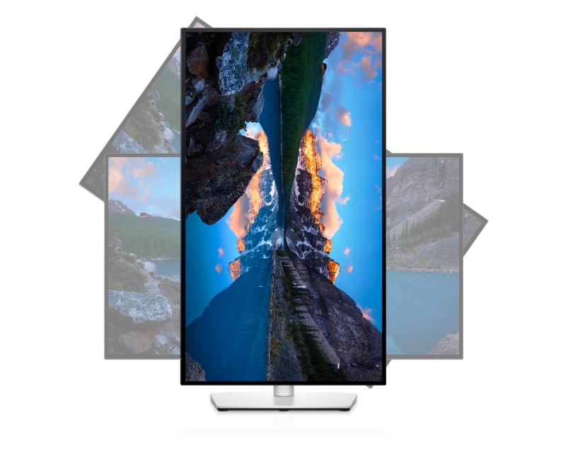 Dell U2722DE Monitor 27" QHD USB-C UltraSharp IPS sivi, Sivi