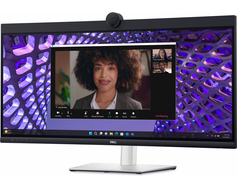 Dell P3424WEB Monitor 34" WQHD Video konferencijski zakrivljeni IPS