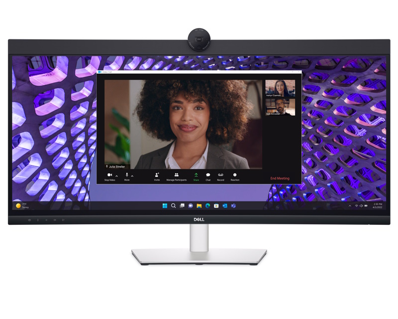 Dell P3424WEB Monitor 34" WQHD Video konferencijski zakrivljeni IPS