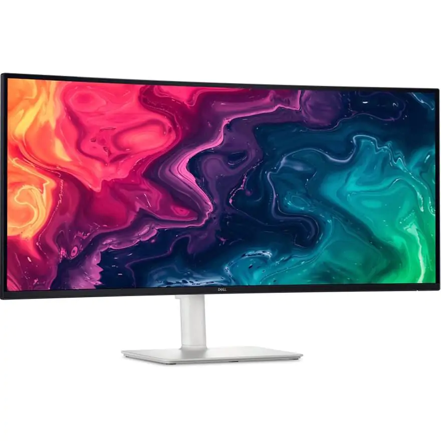 DELL S3425DW Monitor 34" 3440x1440 WQHD VA 120Hz 1ms Zakrivljeni AMD FreeSync USB-C, Beli