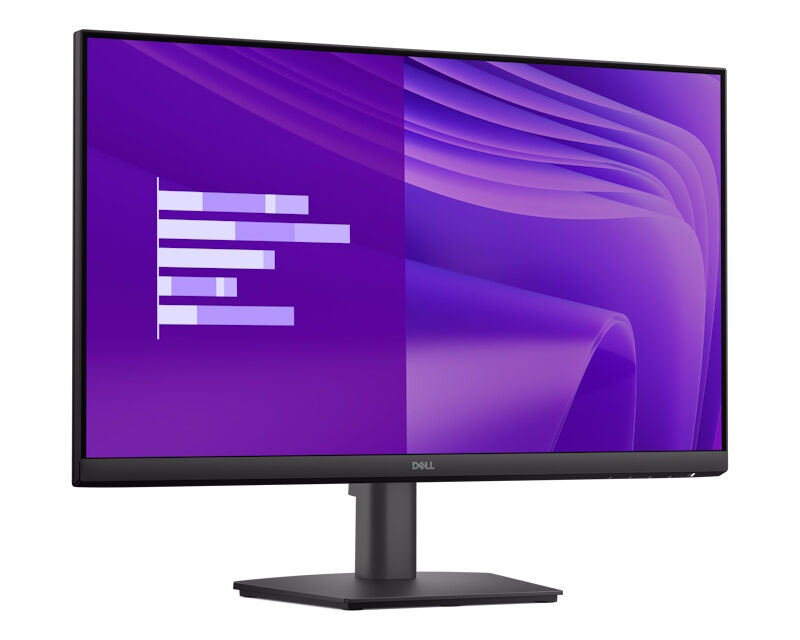 Dell Pro E2425HM Monitor 23.8" 1920x1080 Full HD IPS 100Hz 5ms HDMI VGA, Crni
