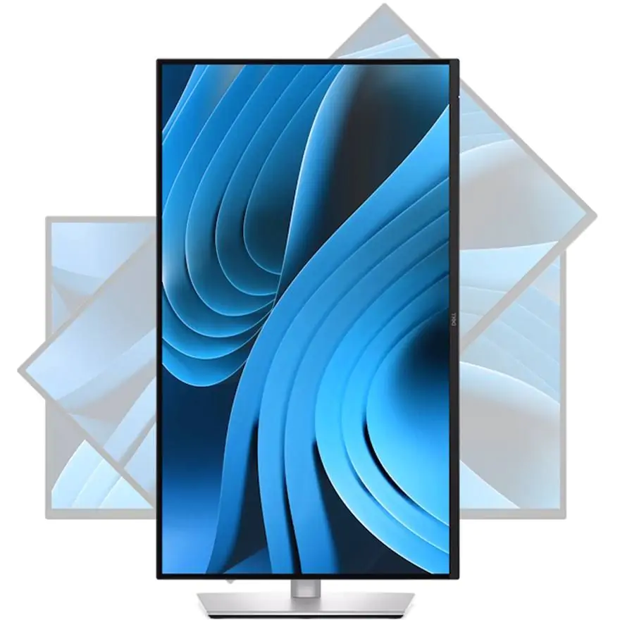 DELL P2725D Monitor 27" 2560x1440 QHD IPS 100Hz 5ms HDMI USB-C Srebrno- crni