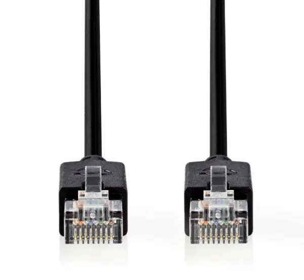 Nedis CCBW85100AT150 Mrežni kabl CAT5e UTP Patch cord 15m, Crni