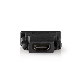 Nedis menjač pola kabla DVI-D 24+1-Pin HDMI Antracit, Antracit