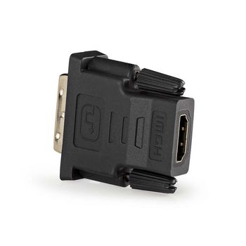 Nedis menjač pola kabla DVI-D 24+1-Pin HDMI Antracit, Antracit