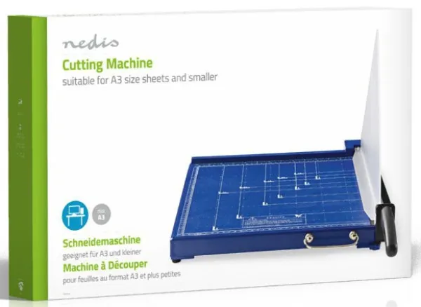 Nedis PACU110A3 Sekač za papir - Giljotina Metalni noz do A3 297x420mm
