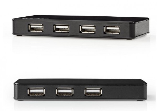 Nedis HUB za USB 2.0 i AD/DC adapter