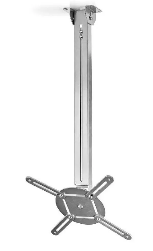 Nedis PJCM200GY Univerzalni plafonski nosač za projektor Rotirajući Tilt 90° 550-1000mm