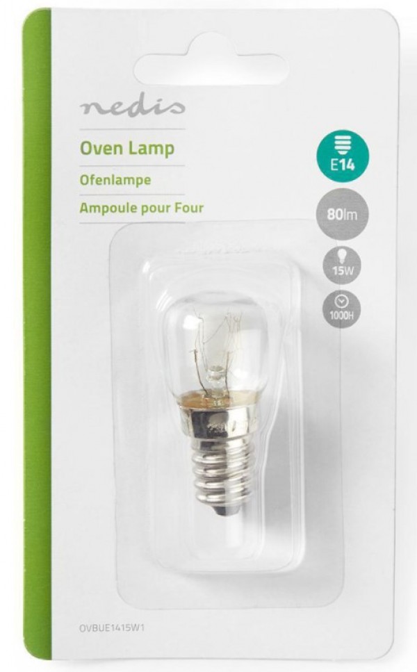 Nedis OVBUE1415W1 Sijalica za šporet E14 15W