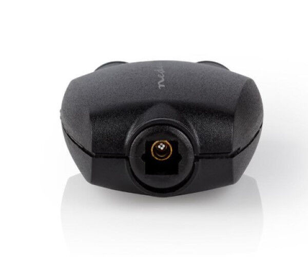 Gembird CAGB25940BK Audio adapter TosLink ženski na 2x TosLink ženski, Crni