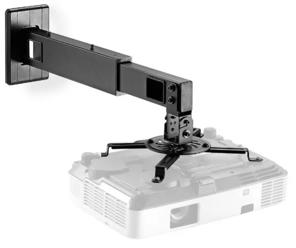 Nedis PJWM200BK Zidni nosač za projektor 15kg 464-607mm 30°, BK