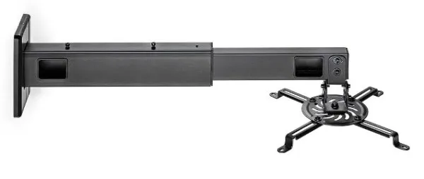 Nedis PJWM200BK Zidni nosač za projektor 15kg 464-607mm 30°, BK