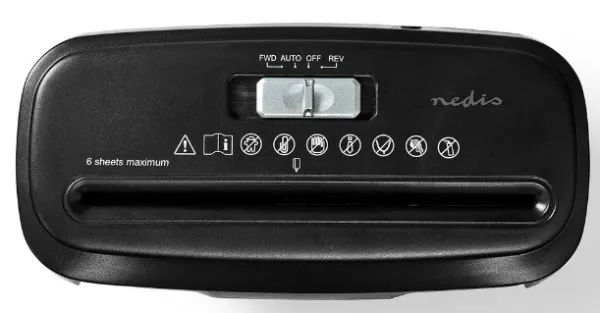 Nedis PASH112BKA4 Rezač papira 10L 190W, Crni