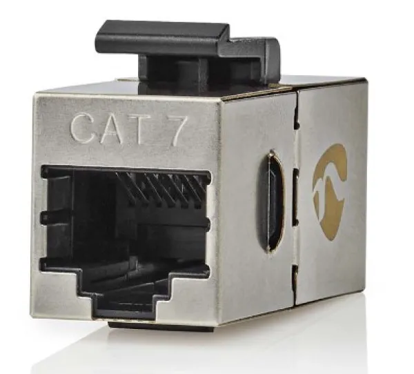 Nedis CCGB89015ME Adapter RJ45 CAT6a / CAT7 Metalni
