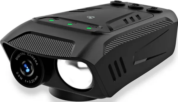 Nedis CCAM100BK Kamera za biciklu 3u1 LED Full HD Sirena, Crna