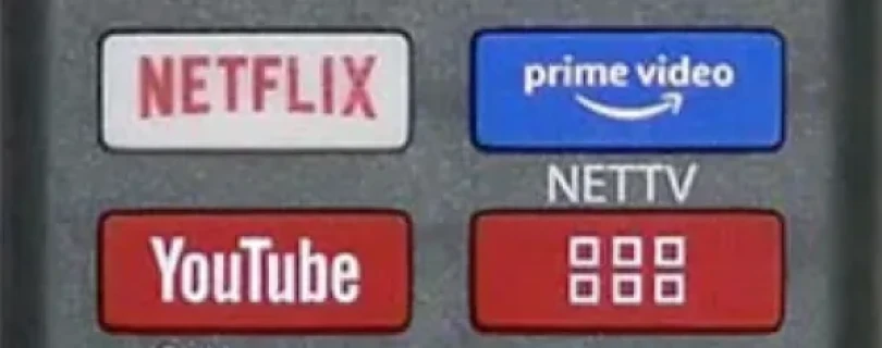 Nedis TVRC45HIBK Univerzalni daljinski upravljač za Hisense Amazon Prime/Disney+/Netflix/ Rakuten
