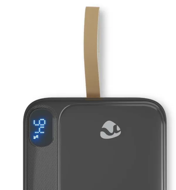 Nedis PBKPD20W325BK Power Bank 30000mAh PD3.0 20W, Crni