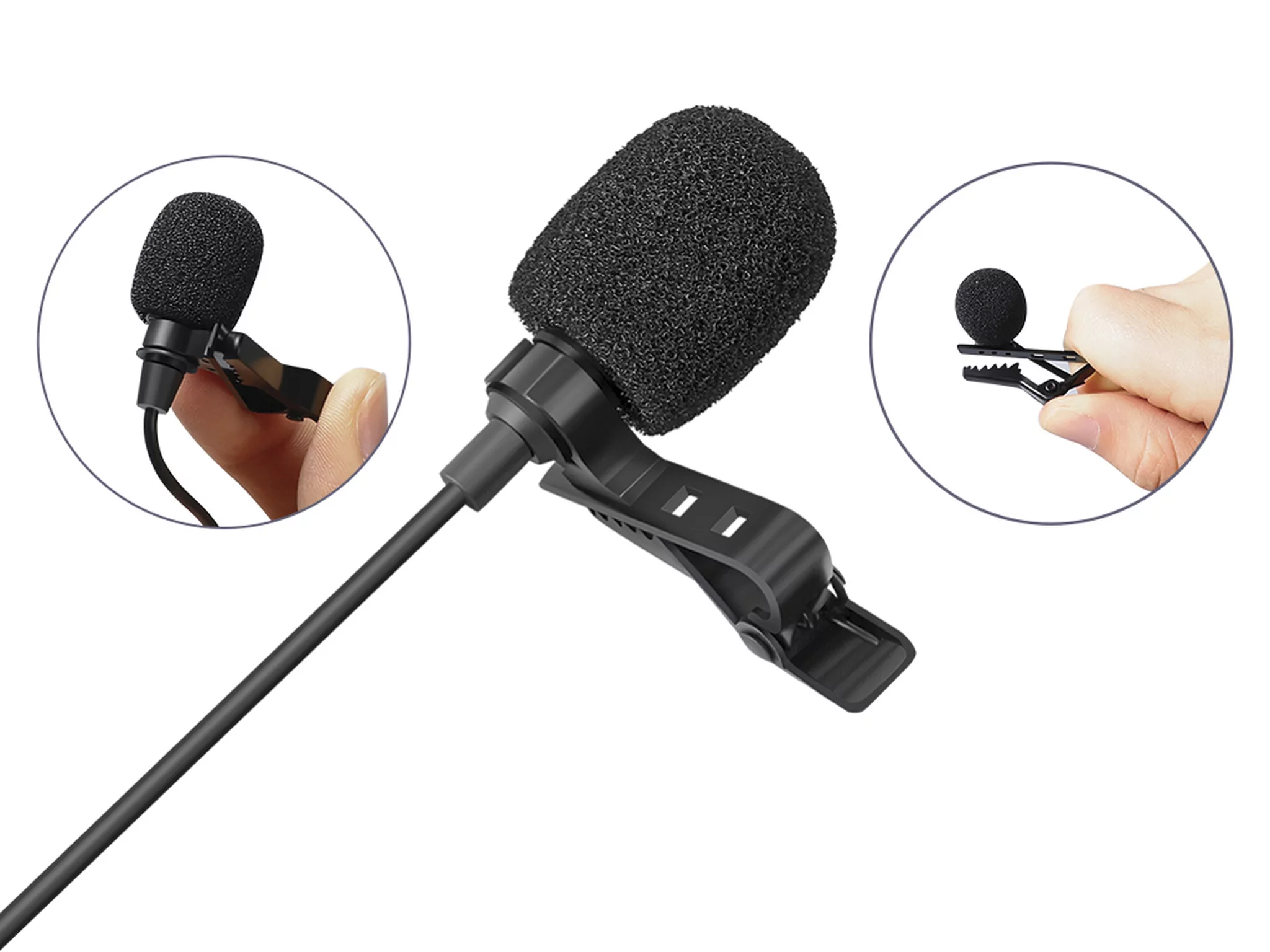 SANDBERG Clip 126-40 USB streamer mikrofon, Crne