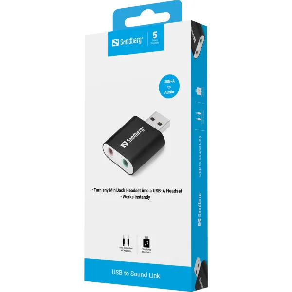 Sandberg 133-33 USB zvučna kartica