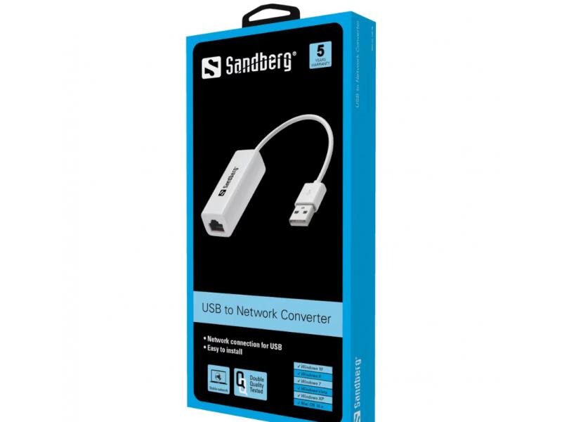 Sandberg 133-78 Adapter USB-LAN 10/100Mbps
