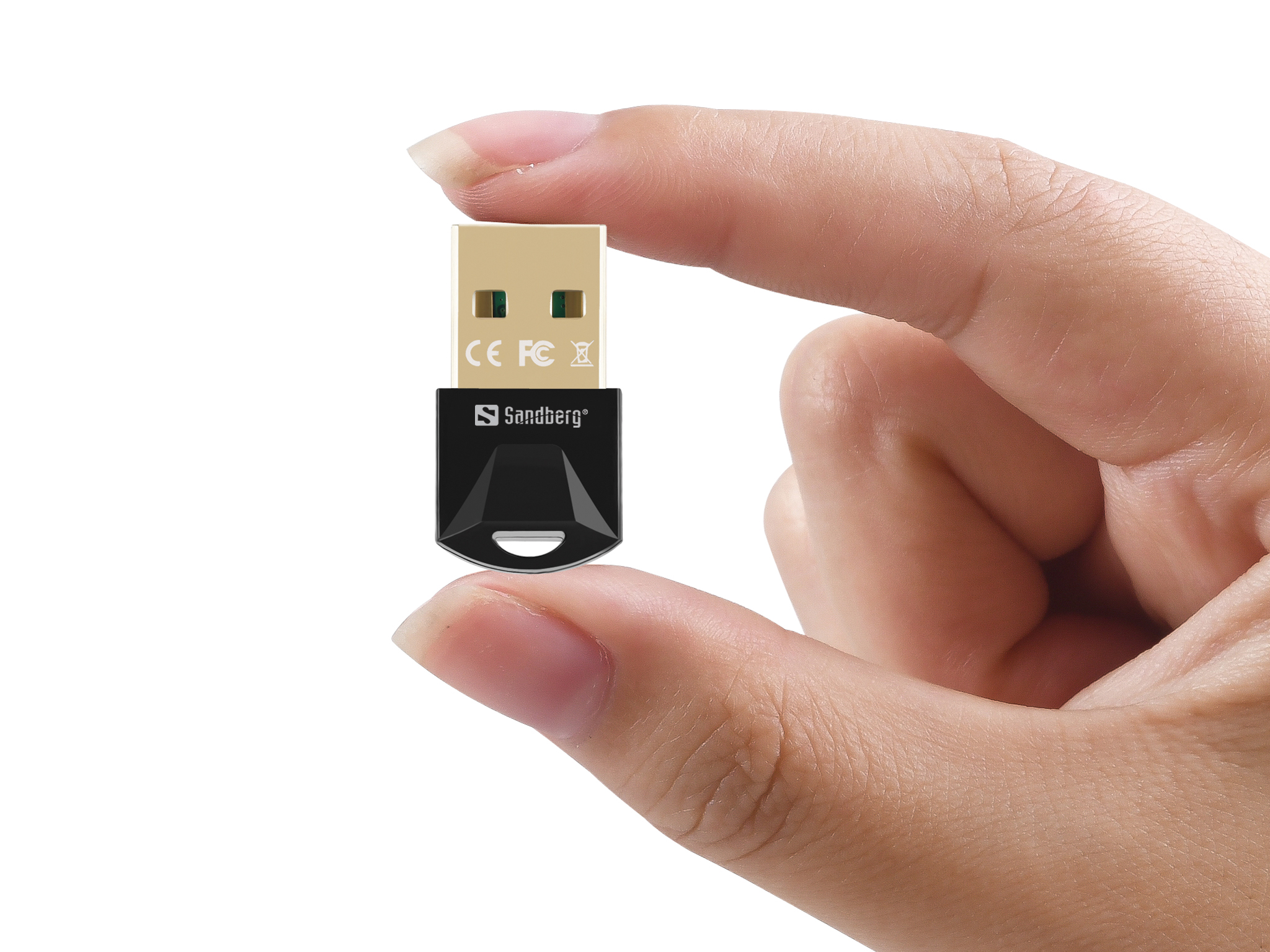 Sandberg 134-34 USB adapter Bluetooth 5.0 Dongle, Crni